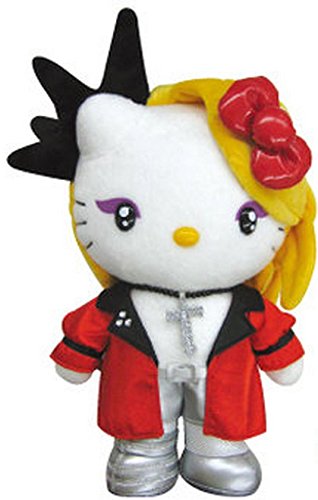 【未使用品】 ヨシキティ yoshikitty ぬいぐるみ（赤） X JAPAN YOSHIKI×ハロー...