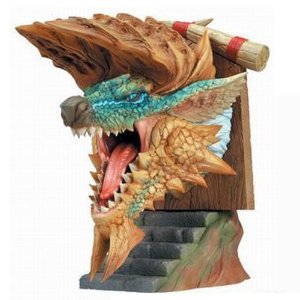 【未開封品】 一番くじ モンスターハンターポータブル 3rd A賞 ハンティングトロフィ ジンオウガ