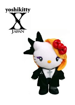 【未使用品】 ヨシキティ yoshikitty ぬいぐるみ （初期バージョン） X JAPAN Y...