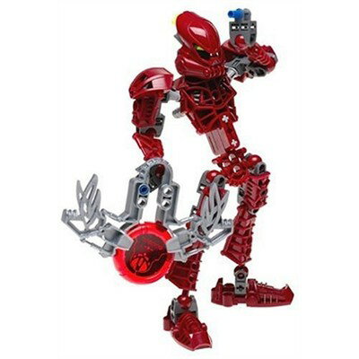 レゴ バイオニクル トーアワカマ （Toa Vakama） 8601 LEGO Bionicle ※箱・説明書は欠品、画像の商品が全てになります。【中古】[海外直輸入USED]