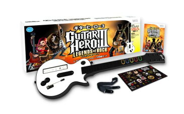 【中古】 ギターヒーロー3 レジェンド オブ ロック (ギターヒーロー3専用「レスポールコントローラー」ギターコントローラ同梱) wii
