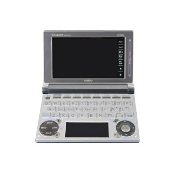 【中古】 CASIO (カシオ) 電子辞書 『エクスワード』 グレーメタリック XD-D6000GM ※本体・タッチペン