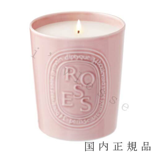 diptyque 【国内正規品】Diptyque　ディプティック　ラージ　キャンドル　ローズ　Roses　600g　　燃焼時間約90時間