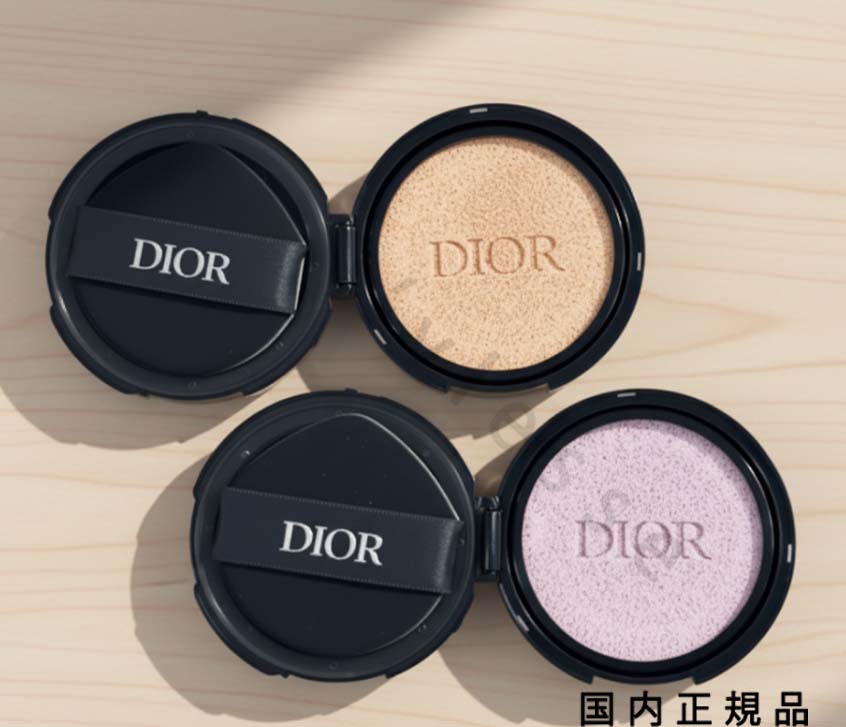 CHRISTIAN DIOR - （10時までのご注文当日発送）（休業日除く）「国内正規品」DIOR　ディオール スキン　フォーエヴァー　トーンアップ　グロウ　クッション（リフィル　パフ付　SPF45／PA＋＋）