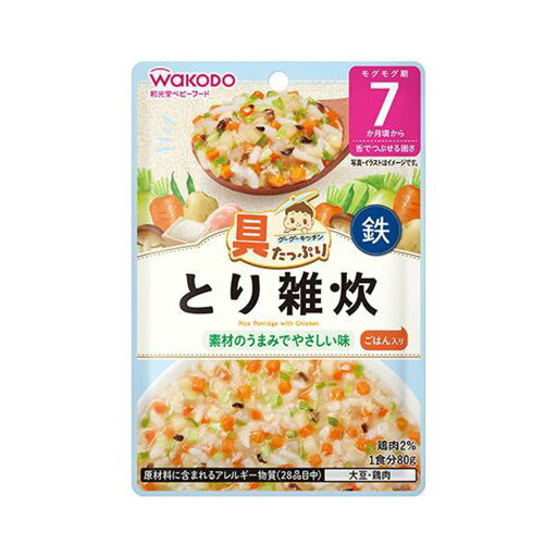 具たっぷりグーグーキッチン とり雑炊 80g 具たっぷりグーグーキッチン とり雑炊 80g