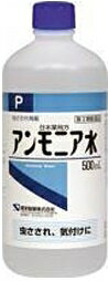 【名　称】 アンモニア水 【内容量】 500ml 【商品特徴】 ●刺激作用、消炎作用があります。通常、虫さされによる腫脹などの症状を改善します 【効果・効能】 ・虫さされ、虫さされによるかゆみ ・気付け 【区分】 医薬品・日本 【発売元、製造元、輸入元又は販売元】 健栄製薬 広告文責 株式会社ユニバーサルドラッグ 03-5832-5780