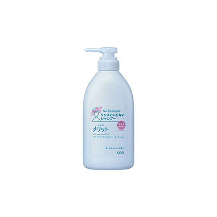 メリット　リンスのいらないシャンプー　ポンプ_ポンプ　480ml