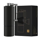 TIMEMORE コーヒーミル 手動 タイムモア C3 Pro 折り畳み式ハンドルス ステンレス製 コーヒーミル アウトドア ブラック (ブラシ付き)