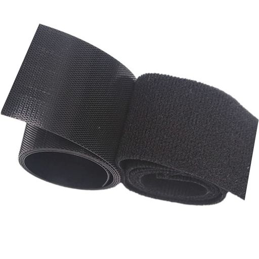 極薄やわらか面ファスナー裁縫用【幅2.5cmx長さ3m】ベルクロ裏のりなしお肌に優しいサバゲー手芸ドール..