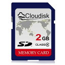 CLOUDISK SDカード2 GB クラス4 フラッシュカード2 G SLC標準セキュリティデジタルカード (2GB)(2)