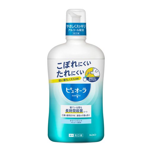 ピュオーラ 【大容量】 洗口液 クリーンミント 850ml 850ミリリットル (x 1)