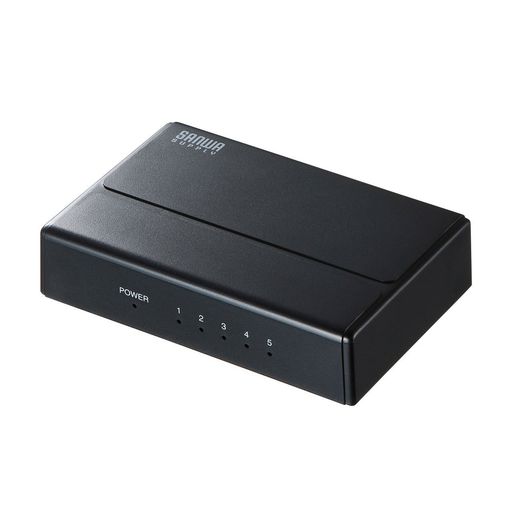 サンワサプライ ギガビット対応 スイッチングハブ 5ポート マグネット付き ループ検知機能搭載 軽量プラスチック筐体 LAN-GIGAP501BK サンワサプライ ギガビット対応 スイッチングハブ 5ポート マグネット付き ループ検知機能搭載 軽量プラスチック筐体 LAN-GIGAP501BK