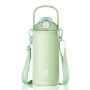 FJBOTTLE 水筒 1.7リットル 真空断熱2ウェイボトル ストロー ワンタッチ 直飲み スポーツジャグ(ストラップ付き) 1.7L 1700ML スポーツ...
