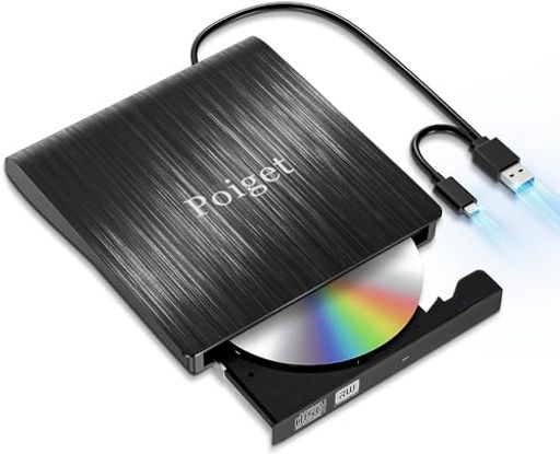 【2023新登場】POIGET CD/DVDドライブ 外