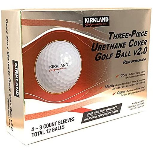 Golf - カークランドスリーピースウレタンカバーゴルフボール2.0パフォーマンスプラスダース