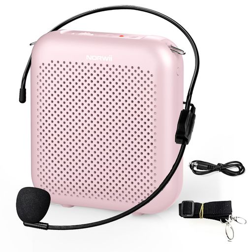 教育現場を支える強力パートナー - ポータブル拡声器に有線ヘッドセットマイクを付属し、最大 10W 高出力を実現。教師の声を大きく遠くまで明瞭に届け、教室後方まで音声が行き届き、生徒の聴き取りやすさと集中力向上をサポートします クリアで迫力ある高音質 - 3 インチスピーカーと専用増幅回路を搭載し、透明感のある鮮明な音質を再現。長時間の授業でも喉への負担を軽減します、教育者向け専用設計の人気拡声器です 不快なハウリングを抑え快適 - 使用周波数シフト技術により、授業中に発生しやすい耳障りなハウリングを効果的に抑制。安定したクリアな音声を維持できます。※ハウリングを抑えるため、マイクと本体を 20cm 以上離してご使用ください USB-C 充電 長時間バッテリー持続 - USB-C 端子で簡単に充電可能。2000mAh:満充電約 2~3 時間、連続使用約 12~15 時間。4000mAh:満充電約 4~6 時間、連続使用約 25~30 時間。