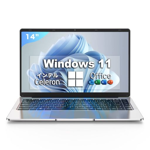 p\R m[g OFFICEt 14C` WIN11  ^PC m[g \CPU Ce CELERON 1.6GHZ /[4GB/SSD 180GB tHDt/eʃobe[/WIFI/LxȐڑ[q/yʔ^