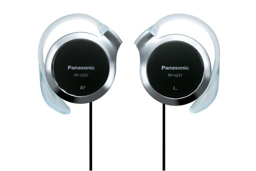 PanasonicクリップヘッドホンブラックRP-HZ47-K PanasonicクリップヘッドホンブラックRP-HZ47-K