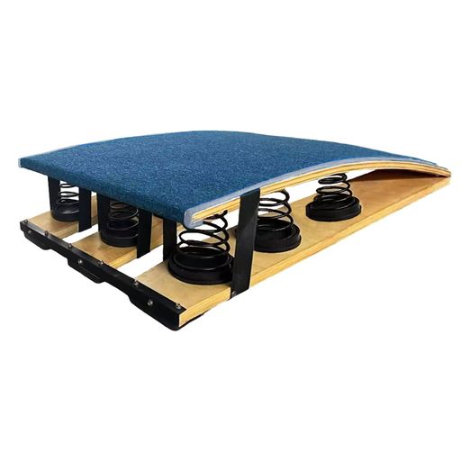 Voodansロイター板踏切板跳び箱体操装置の踏み台初心者向け幼児自宅室内室外(ブルーL)