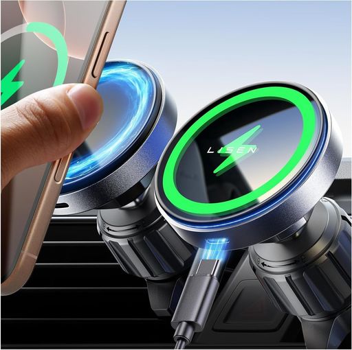 LISENmagsafeֺܥޥۥۥֵ®15WmagsafeֺܥۥiphoneŴ磻쥹ưĴᥨ...