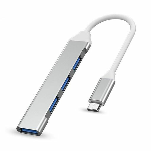 WOWSSYO USB Cnu USB 3.0Xvb^ 4-IN-1 USBA_v^ USB 3.0hbLOXe[V MACBOOK PRO WINDOWSbvgbvUSB|[g̃foCXp-Vo[