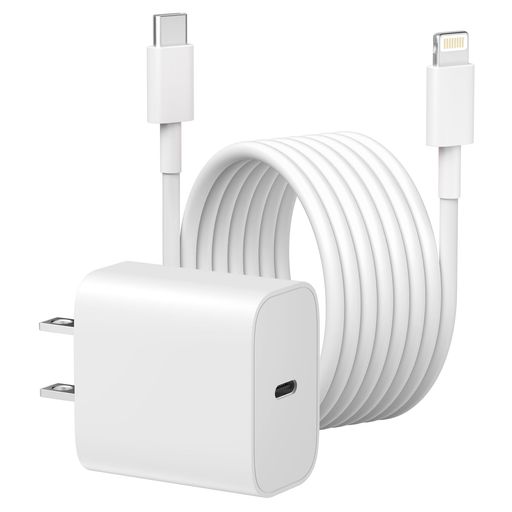 【PD20W・3倍急速iPhone充電器】弊社のiPhone急速充電器はPowerDelivery3.0の充電技術を採用し、通常の5W(iPhone充電器純正品)出力のiPhone充電器と比べ、最大3倍速く充電できます。弊社テスト結果:iPhone14へ僅か30分で60%までに充電できます。毎日少なくとも30分以上の時間を節約します。ご注意:残電80%以上になるとPD充電からトリクル充電に入ります。この場合充電速度は落ちますが、バッテリー寿命を数年伸ばせます。80%以上で充電速度が落ちるのは正常なことです、不良品ではありませんのでご安心を 【PSE認証品・安全第一保障】この急速充電器は表層はPVC難燃素材使用、傷がつけ難いし、高温環境も対応しています。スマートチップを内蔵しており、使用環境によって最適な充電出力に調整できます。国際安全規格に準拠したPSE認証を取得し、安定で迅速な充電を提供だけでなく、過熱、過電流、過電圧等など、自動的に判断し危険要因を排除できます。