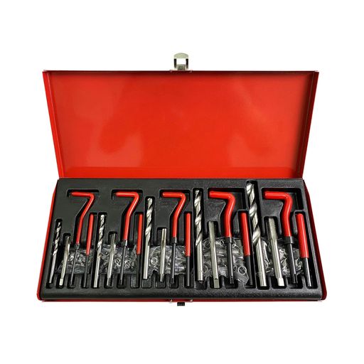 Rakuten - HFS(R)ネジ穴修正セット131個つぶれたネジ穴ネジ山再生修復リコイルヘリサートキットキット万能工具バイク車修理補修M5M6M8M10M12