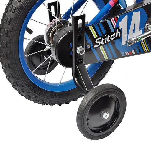 子供用自転車補助輪 【優れた材質を使用する】本製品の補助輪が高品質のセミスチールホイールでできており、より耐摩擦性であります。したがって、変形にくい、安定性がよいので、初めての子供でも安心して快適に乗ることができます。 【静かに練習】厚みのある補助輪が安定性してる、走行音を大幅にカット、ご近所に迷惑をかけずに練習できます。超強いバランスのデザイナーを採用して、より快適で乗りやすくすることができます。子供たちに自転車を練習するがより簡単で便利になります。 【多段階調整可能】多段階サイズを調整して、取り外しが可能なので、子供の成長に合わせてブラケット位置を調整できます。14/16/18/20インチの自転車ホイールに最適です。 【取付簡単】2本のレンチで楽に取り付けができます(レンチは付属しません)。補助輪が取り付け説明書と組立て時に必要な部品を付属している。本商品ページに付属ビデオもあり、ビデオの手順に従って簡単に取り付けられる。 (ご注意:タイヤを垂直にしたときに補助輪と地面との間に目安として6MM-10MMの隙間を開けてください。