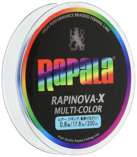 RAPALA(ѥ) PE饤 ԥΥX ޥ顼 200M 0.8 17.8LB 4Ԥ 10M5ʬ RXC200...