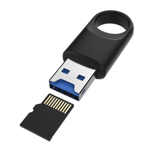 USB3.1 MICROSDカードリーダー TF MICROSDHC MICROSDXメモリカード UHS-I アダプター 5GBPS 高速転送 コンパクト 小型 WINDOWS MACOS LINUX対応