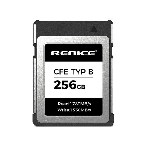 RENICEの専門CFexpressTypebカードは、標準の高速性能ストレージカードであり、インターフェースにはPCIeGen3.0x2、プロトコルにはNVMExpressを採用しています 高品質の画像や6Kの撮影を捕捉し、最大1780MB/sの読み取り速度と1350MB/sの書き込み速度を提供する高速パフォーマンスを実現します 高性能と低消費電力を兼ね備え、過電流や過電圧の保護設計がされています。消去および書き込み寿命が長く、頻繁に使用しても持続的な性能と信頼性を確保します。 様々な一眼レフカメラやミラーレスカメラと互換性があり、さらにCFexpressTypeB対応ファームウェアを使用している一部のXQDカメラとも下位互換性があります。これにより、高い汎用性を持つカードとなっています。*注意:(当社のカードはXQDカードリーダーと互換性がありません。CFexpressTypeBカードリーダーを使用して読み取る必要があります。購入前に互換性を確認してください。) RENICEの実験室では、性