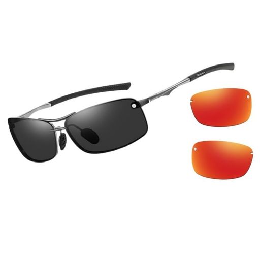 【1本フレーム+2組の磁気交換レンズ】交換レンズにより、天候や光条件に応じて簡単にレンズを交換でき、常に最適な視界を保つことができます。磁気レンズ交換機能により、最も密着した吸着効果が得られ、鏡面に触れることなく、異なるカラーレンズを素早く...