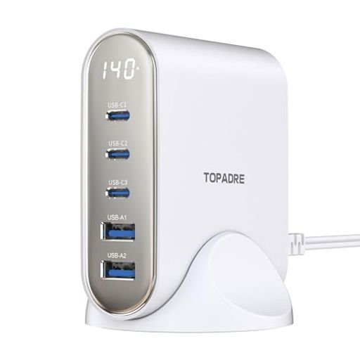 TOPADRE140WŴType-cñݡPDŴ100W®ŴHDǥץ쥤/5Ʊ˽/GaNIII/Ķ㲹...