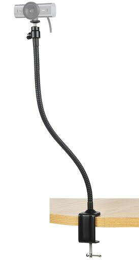 クランプのウェブカメラジョーは、デスク、テーブル、サイドボードにフィットします。最大厚さ5.2cm (2インチ)。 ウェブカメラアームは、ウェブカメラを安全な位置に固定するのに十分な硬さがあり、揺れません。 ウェブカメラスタンドは、LogitechウェブカメラMX Brio 4K、Brio 4K、Brio 501 500、Streamcam C925e C922x C930e C920x C615ウェブカメラと互換性があります。 ウェブカメラホルダー製品の長さ:約64cm / 25インチ。最大耐荷重1.1ポンド(1.1ポンド)。 パッケージ内容:25インチアームスタンドx1、1/4ねじアダプターx1。