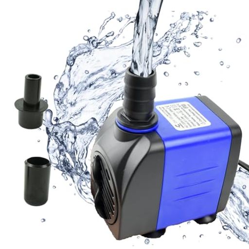 Other - ConquerallCHA-20002000L/HAC110V520GPHの浸水許容ポンプ35Wの調節可能な屋内/屋外の噴水の浸水許容ポンプ、アクアリウム、池、ポンプ水耕栽培、水耕栽培システム、滝および海洋水のための1.8m
