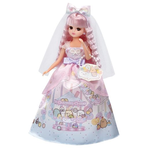 Other - タカラトミー(TAKARATOMY)リカちゃんドールLD-05すみっコぐらしだいすきウエディング着せ替えおままごとおもちゃ3歳以上