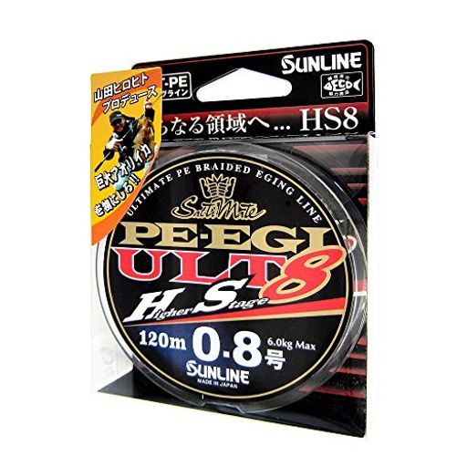 饤(SUNLINE) PE饤 ƥᥤ PE ULT HS8 120M 0.8 6KG 8 ۥ磻ȡԥ󥯡饤...