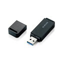 エレコム カードリーダー USB3.0 9倍速転送 スティックタイプ ストラップホール付 ブラック MR3-D011BK(2)