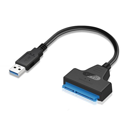 SATA-USB3.0変換ケーブル安定した伝送互換性が良いデスクトップHDDケーブルコンパクトでポータブル線の長さ30cm2.5インチSSD/HDD用SATAケーブル5Gbps
