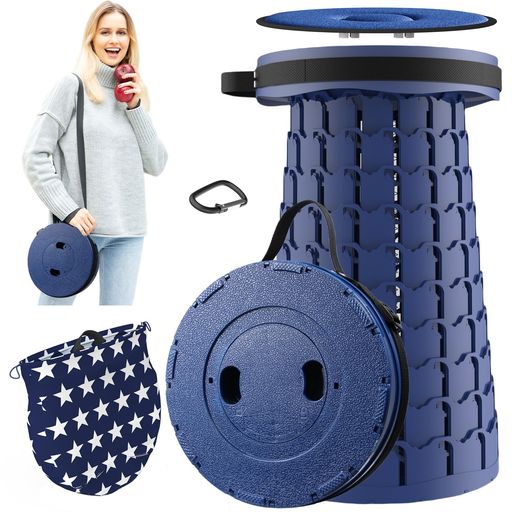 【一秒開閉・高度調節できる】●弊社扱ってるアウトドアチェアは折り畳み式チェアです、一秒だけで完全開閉でき。高さ7cm~46cmの間で伸縮自在に高さを謂整できます。たたむと高さ7cm、直径26cmの円盤状になります!●12段階で高さは自由に調...