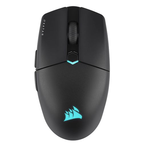 CORSAIRICUEKATARELITEWIRELESSワイヤレスゲーミングマウス軽量マウス脱着可能ケーブル付きCH-931C111-APブラック