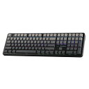 EPOMAKERAULAF108ワイヤレスゲーミングキーボードフルサイズメカニカルキーボード4000mAhバッテリー搭載108個のホットスワップ対応とプログラム可能なキーRGBバックライトBluetooth/無線/USB有線