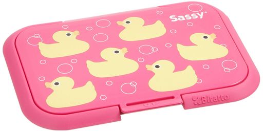 Other - SASSY(サッシー)おしりふきフタカバービタットダッキー貼ってはがせるウェットシート用アヒル型赤ちゃんおむつ替えBCSA00106