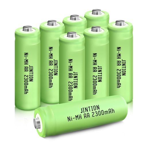 単3形 単三 単3 AA 充電池 充電式 ニッケル水素 電池2300mAh 2300 ミリアンペア時 1.2V 8本 ソーラーライト 電池
