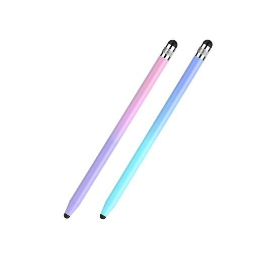 【FineGood】タッチペン2本スタイラスペン高感度 高精度タブレット ペン すべての...