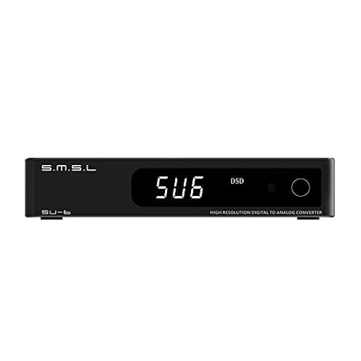 SMSLSU-6Bluetooth5.0ES9038Q2MチップOPA1612*4OPAMPDACPCM32Bit768kHzDSD512LDACデスクトップMiniオーディオデコーダー(ブラック)