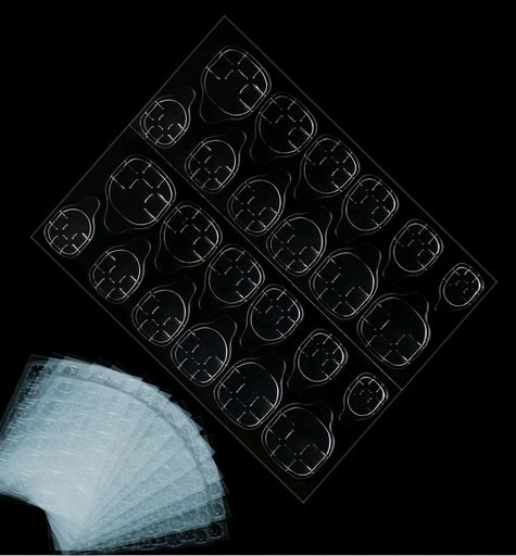 LIMUNJIZネイル用両面テープ超強力両面テープ(10セット*24小張=240枚)透明0.3MM爪用両面テープネイル用品極薄ネイルシール補助防水無毒無臭爪とネイルを強力に接着両面テープ(20セット(480枚)) LIMUNJIZネイル用両面テープ超強力両面テープ(10セット*24小張=240枚)透明0.3MM爪用両面テープネイル用品極薄ネイルシール補助防水無毒無臭爪とネイルを強力に接着両面テープ(20セット(480枚))