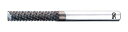 オーエスジー DIAコート超硬綾目ルーター底刃有り 外径6.35MM 全長50.8MM 刃長19.1MM シャンク径6.35MM DIA-DCR 6.35(88...
