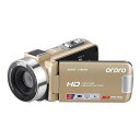 OrdroB320ビデオカメラ1080P30FPSレコーダフルHD30MP18Xデジタルズーム、YouTubeビデオ記録Vlogカメラ赤外線夜視、3.0インチ反転画面、電池2本、リモコン