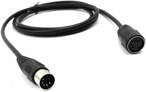 DIN 5 PINオスからメスに変換 Din 5ピンプラグ - プラグ延長MIDIケーブル、CDプレーヤー、VCR、DVD、PhonoまたはLDをDin 5 ConnectorでBang&amp;Olufsen、Naim、Quadまたは他のヨーロッパタイプのステレオ機器に接続するのに最適です。 "頑丈な耐久性と効率的な信号のためのニッケルメッキ接点、優れたストレインリリーフのためのハイグレードPVCケーブルジャケットとオーバーモールド " " 信号の明瞭さを高めるための無酸素銅(OFC)導体、効果的なEMIおよびRFI除去および柔軟性のためのOFCスパイラルシールド" PCやコントローラを次のようなATまたはMIDIキーボードにすぐに接続します。ミキサー、キーボード、レコーディングデバイス、マイク、ドラムパッド、およびその他の楽器で動作します。
